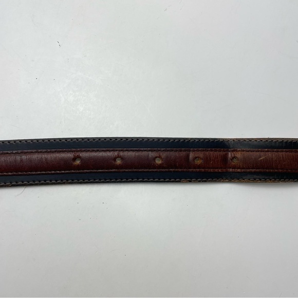 PIERRE Cardin Paris Men’s Size 38 Two Tone Belt - Picture 10 of 14